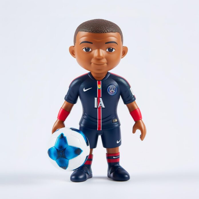 mbappé cheveux roses